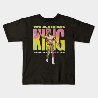 Macho Man Macho King Kids T-Shirt